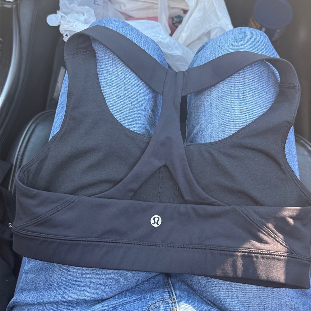 Lululemon black Sports Bra - Picture 2 of 5